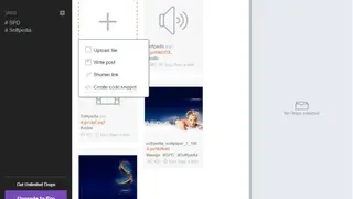 Droplr screenshot