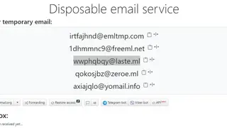 DropMail screenshot