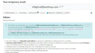 DropMail screenshot