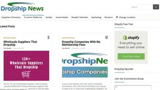 Dropship News screenshot