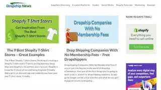 Dropship News screenshot