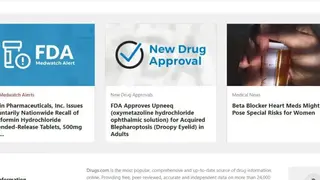 Drugs.com Medication Guide screenshot