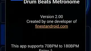 Drum Beats Metronome screenshot