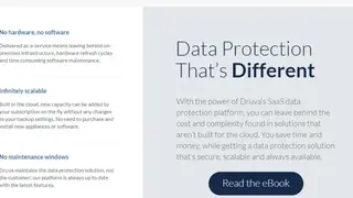 Druva Cloud Platform screenshot