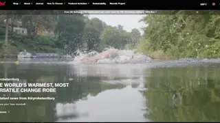 Dryrobe screenshot