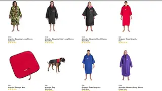 Dryrobe screenshot
