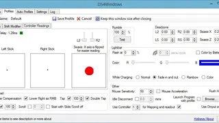 DS4Windows screenshot