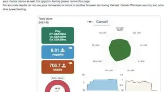 DSL Reports screenshot