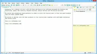 DtPad screenshot