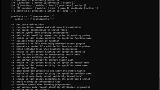 DTrace screenshot