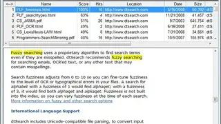 Dtsearch screenshot