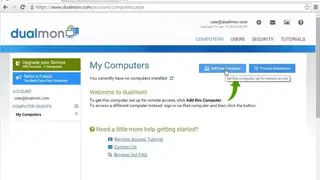 dualmon Remote Access screenshot