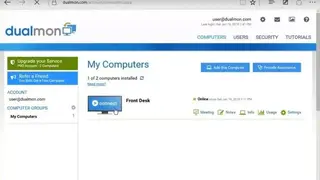 dualmon Remote Access screenshot