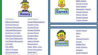 Ducksters screenshot