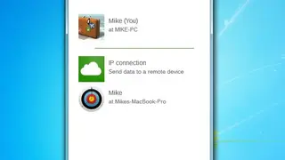 Dukto R6 screenshot