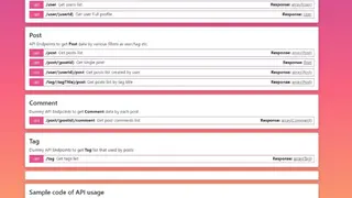 Dummy API screenshot
