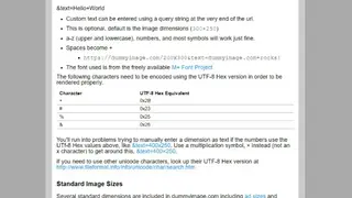 Dummy Image screenshot