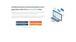 DummySMTP screenshot