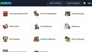 Dunzo screenshot