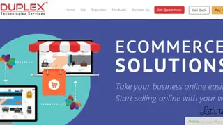 Duplex – eCommerce Web Portal screenshot