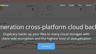 Duplicacy screenshot