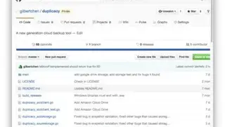 Duplicacy screenshot