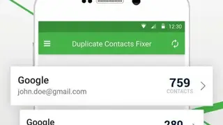 Duplicate Contacts Fixer and Remover screenshot
