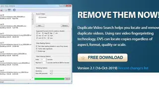 Duplicate Video Search screenshot