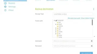 Duplicati screenshot
