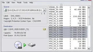 DVD Decrypter screenshot