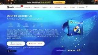 DVDFab Enlarger AI screenshot