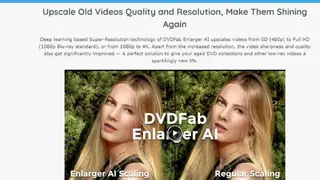 DVDFab Enlarger AI screenshot