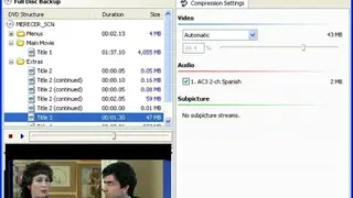DVDShrink screenshot