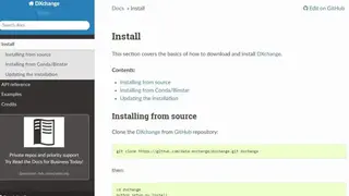 DXchange screenshot