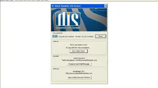 Dynamic Info Screen screenshot