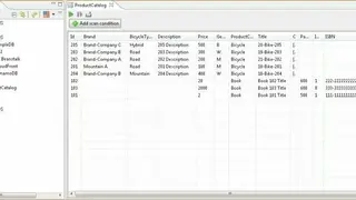 DynamoDB screenshot