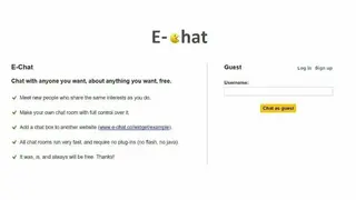 E-Chat screenshot
