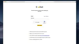 E-Chat screenshot