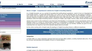 e-Freight screenshot
