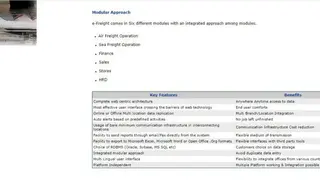 e-Freight screenshot