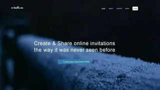 E-Invite screenshot