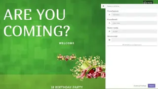 E-Invite screenshot