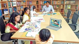 E-Library screenshot