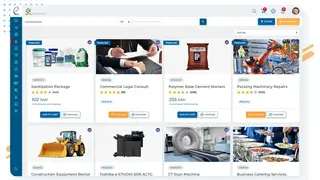 e-Procure screenshot
