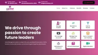 e-School ERP screenshot