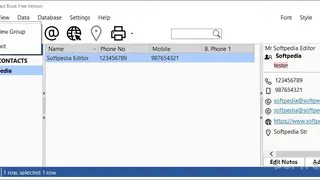 E-Z Contact Book screenshot