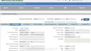 EAMbrace Asset Management screenshot