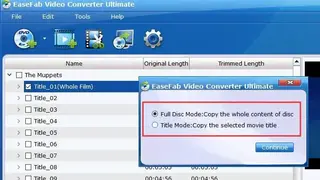 EaseFab Video Converter screenshot