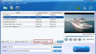 EaseFab Video Converter screenshot