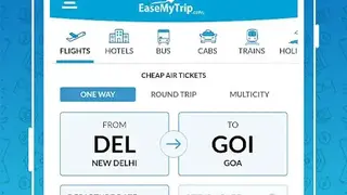 EaseMyTrip screenshot